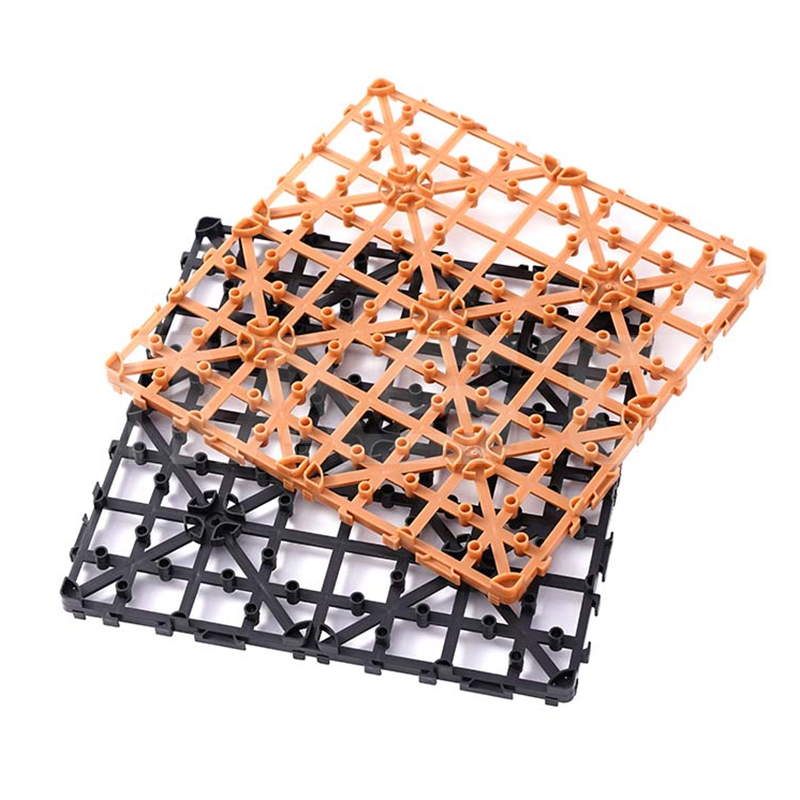 Döşeme için Diy Kilitli Plastik Taban 30cm x 30cm